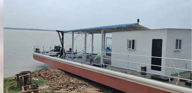 24m x 6m berthing Pontoon at our Raghunathpur Yard